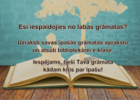 Iesaku izlasīt!