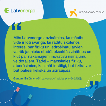 Tiks aprīkota fizikas laboratorija