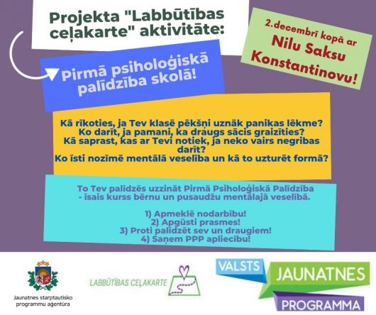 “Labbūtības ceļa karte”