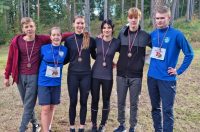 DVĢ laureāti “Rudens krosa stafetēs 2022”