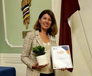 Rita Murāne-Rutka – “Ekselences balvas” </br>konkursa laureāte un British Council </br>Atzinības raksta īpašniece